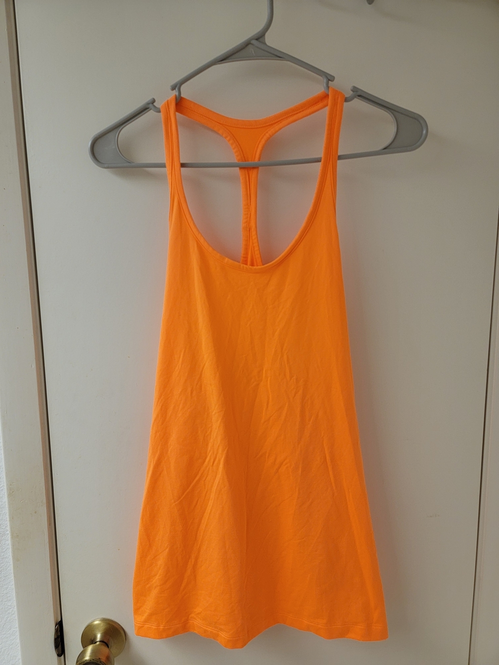 Nike Dri-Fit Women's Orange Racerback Tank Top!